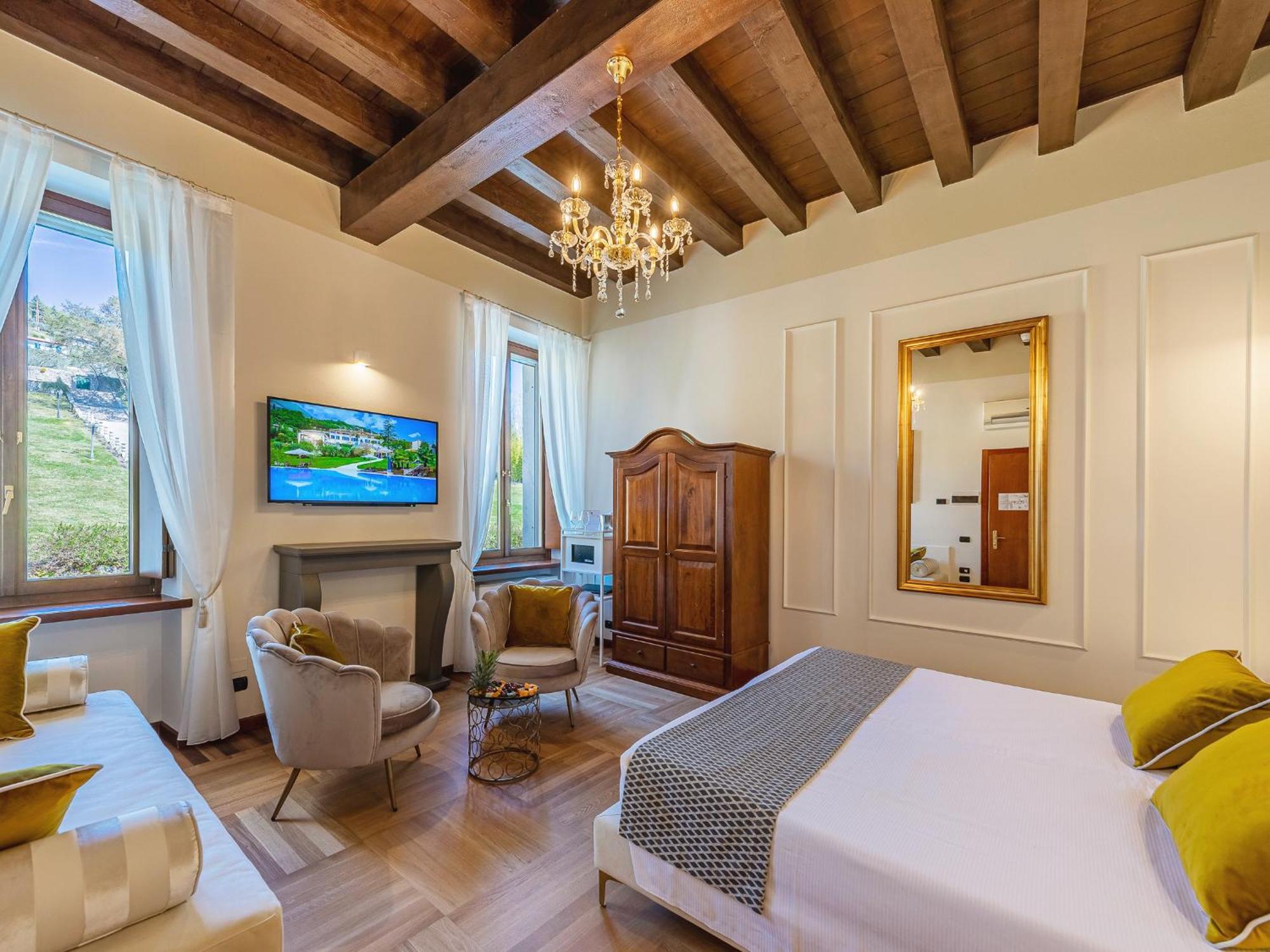 Hotel Villa Cariola Каприно-Веронезе Экстерьер фото